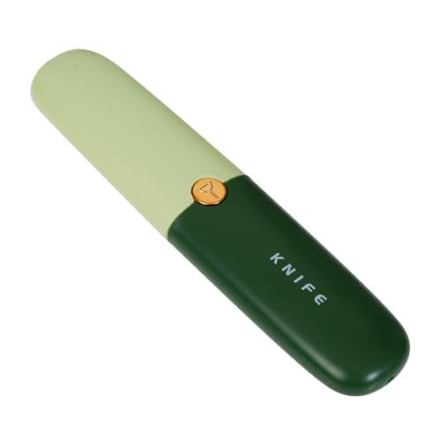 TRUESOLE 2 in 1 Peeler Knife Set – Stainless Steel Foldable Travel Knife with Peeler, Compact & Lightweight, Portable Kitchen Tool for Fruits & Vegetables, Pocket Knife with Case Cover (Green) - Image 1