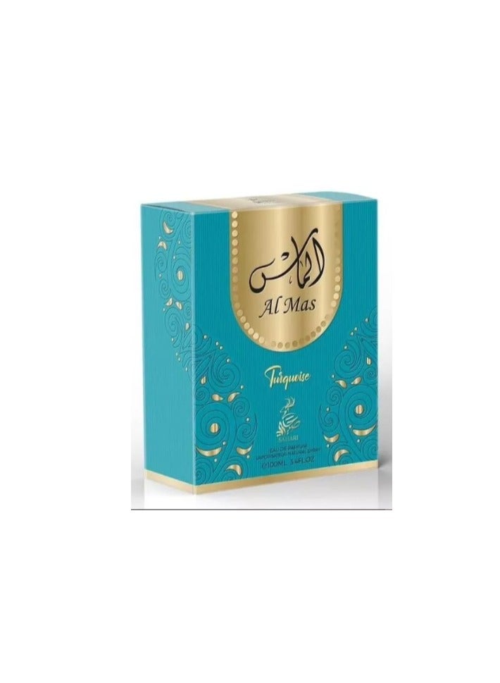 Sahari Al Mas Turquoise For Women EDP 100ml - Image 3