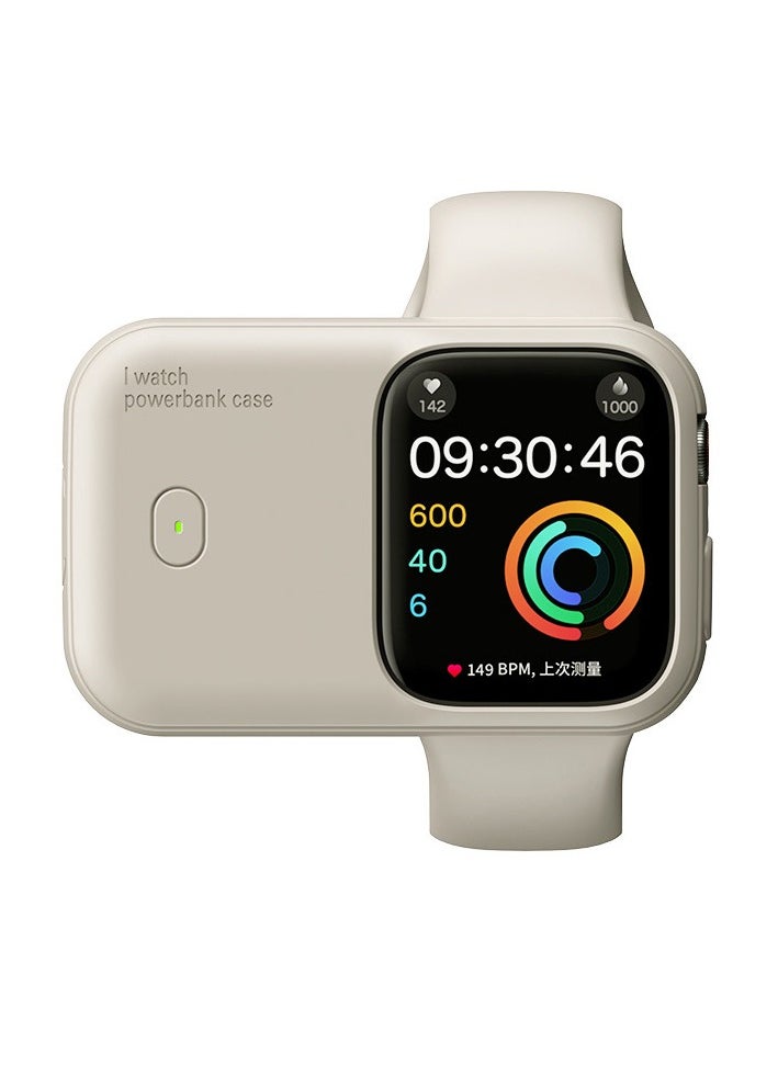 ARNOTEC PowerBank Apple Watch Case 1200 mAh Battery, Wireless Charging, Wide Compatibility, and Stylish Design for Apple Watch Models 44/45MM  - Image 1