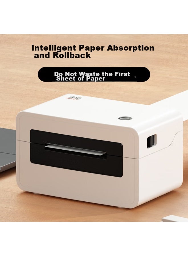 Hprt N31C 80Mm Thermal Label, Single-Sheet Express Delivery Special Electronic Shipping Label, Convenient High-Speed Express Warehouse Logistics Non-Adhesive Commercial Printer, Computer Standalone Version - Image 2