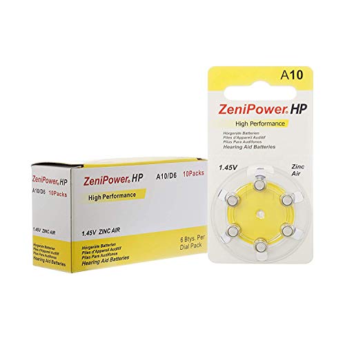 ZeniPower Hearing Aid Batteries Size: 10 (120 Batteries) - Image 5