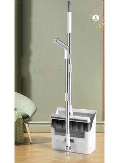 Broom and dustpan with a long handle and equipped with a multi-use brush. The dustpan is foldable and also has a comb to remove stuck-on hair. The brush is easy to disassemble and install, with the ability to clean hard-to-reach places. - pzsku/Z8CBBD54D03D5B61898C8Z/45/_/1736008447/66be8dfb-f9d9-437d-8b69-ed05a49df05f