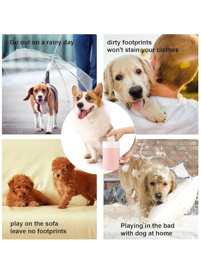 Dog Paw Cleaner, Portable Paw Washing Cup for Dogs and Cats 360° Rotating Automatic Foot Wash for Cats and Dogs Puppy Foot Cleaner Cup for Dogs Pet Gift for Dog Owners - Image 5