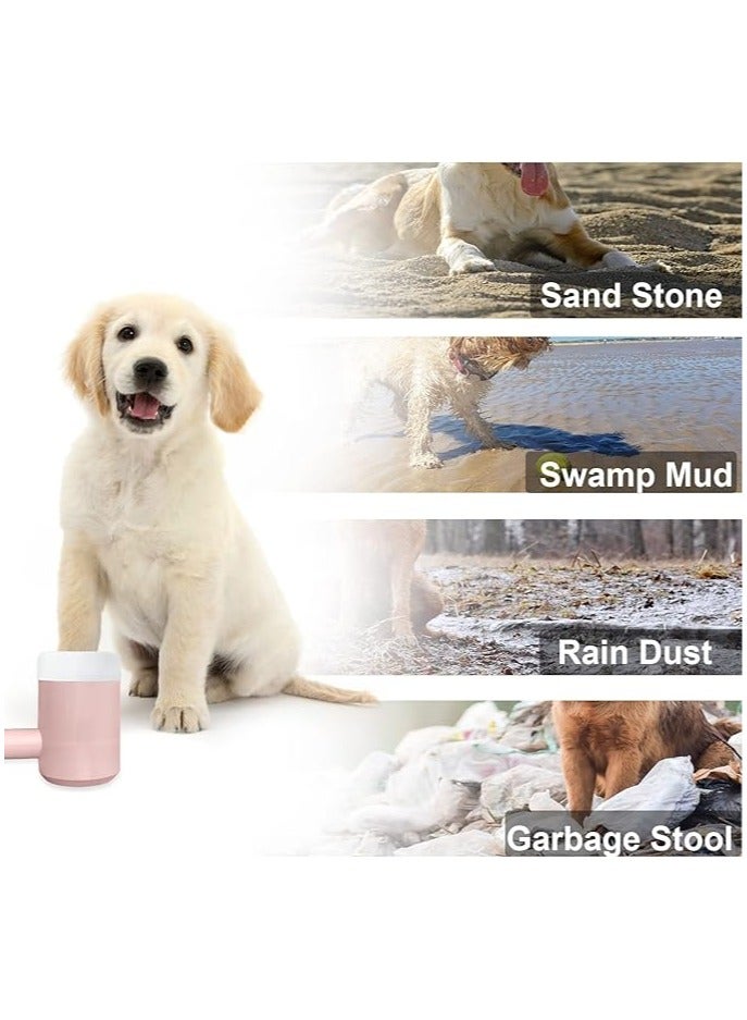 Dog Paw Cleaner, Portable Paw Washing Cup for Dogs and Cats 360° Rotating Automatic Foot Wash for Cats and Dogs Puppy Foot Cleaner Cup for Dogs Pet Gift for Dog Owners - Image 3