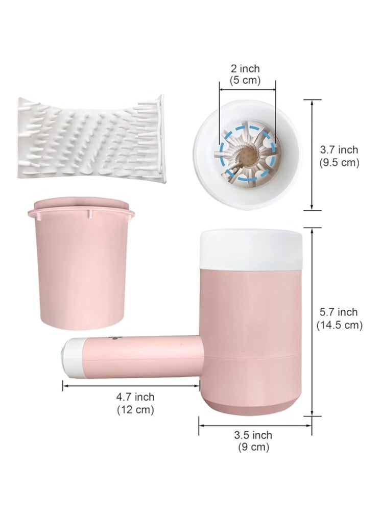 Dog Paw Cleaner, Portable Paw Washing Cup for Dogs and Cats 360° Rotating Automatic Foot Wash for Cats and Dogs Puppy Foot Cleaner Cup for Dogs Pet Gift for Dog Owners - Image 4
