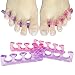 SUNFATT Toe Separators for WomenToe Spacers for WomenToe Separators Use for Separation of Toenails or Nails as Well as Polishing of Nail PolishThin - Image 2