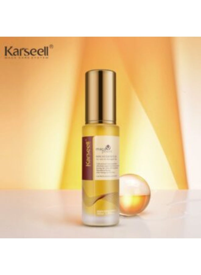 Karseell Collage for dry, damaged hair Maca Essence Repair Cleanses Chemically treated hair relaxes the tense scalp All hair types 500ml / 16.9fl.oz - Image 1