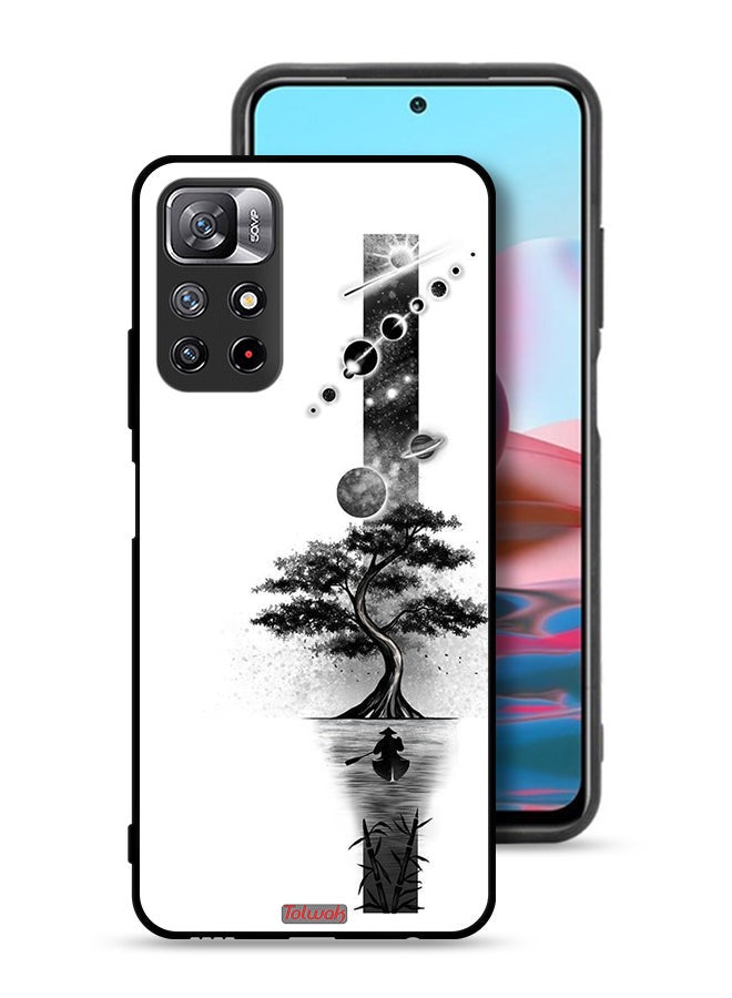 Tolwak Xiaomi Redmi Note 11 4G Protective Case Cover Earth Space Art - Image 1