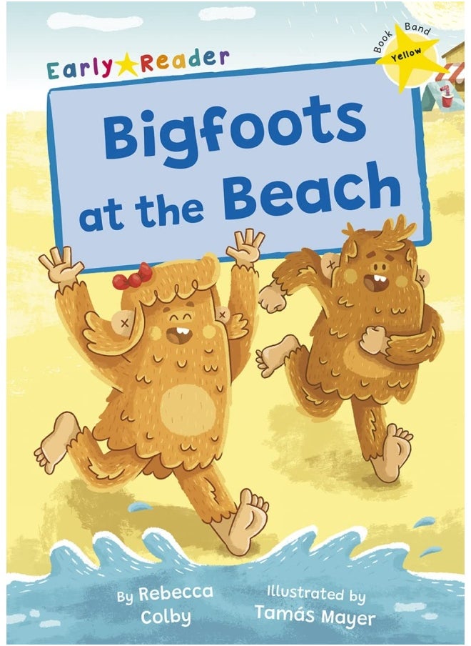 Bigfoots at the Beach: (Yellow Early Reader)  - Image 1