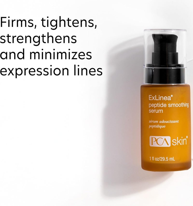 PCA Skin ExLinea Peptide Smoothing Serum - 1 oz Anti-Aging Treatment for Expression Lines - Image 2