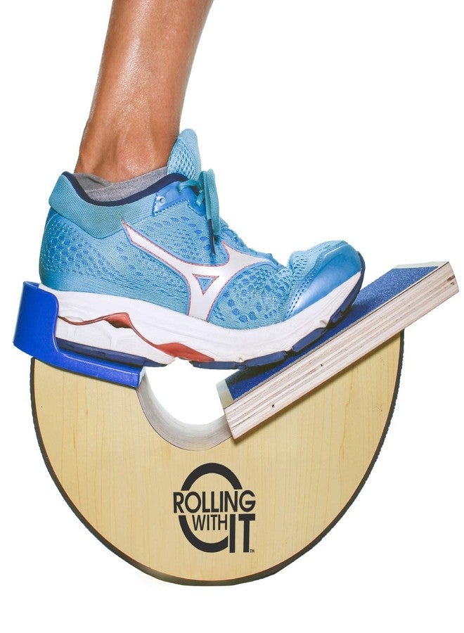 Rolling With It Premium Calf Stretcher and Foot Rocker for Plantar Fasciitis Relief, Achilles Tendonitis, Increase Mobility and Flexibility, Improve Range of Motion With our Foot Stretcher - Image 1