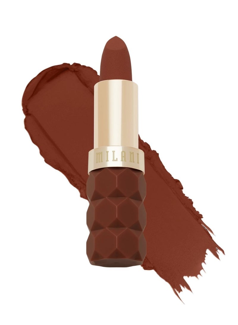 Milani Color Fetish Matte Lipstick - Shade Desire (4g) | Long-Lasting, Highly Pigmented, Bold Color | Lightweight, Velvet Matte Finish | Comfortable, Full-Coverage Lipstick - Image 1