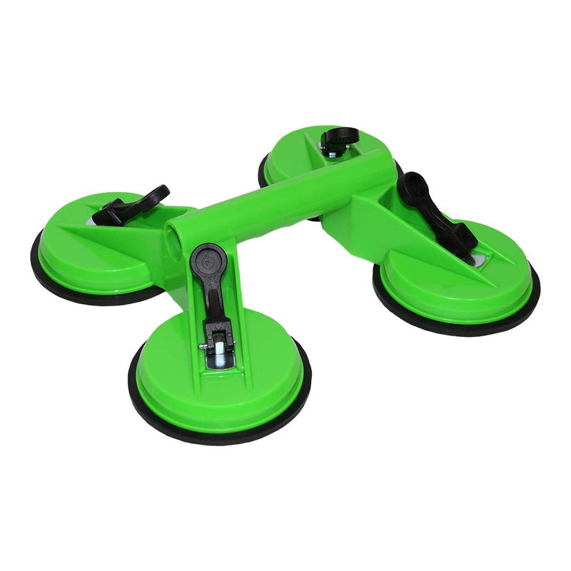 Grip 4 Head Suction Cup Dent Puller - Easily Pops Dented Hoods, Door Panels, Fenders Into Place - Lift/Move Glass, Mirror, Windshield - Lightweight Strong ABS Plastic - Image 4