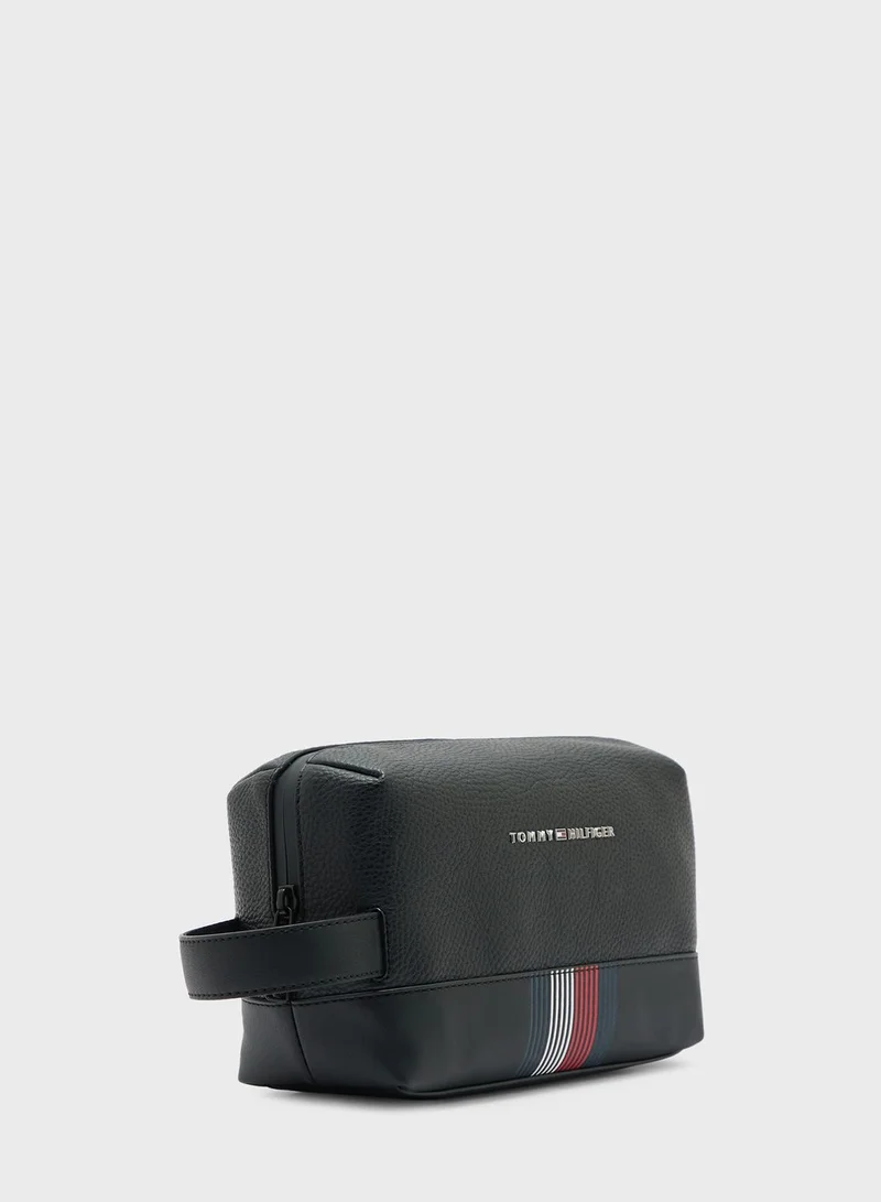 TOMMY HILFIGER Logo Transit Washbag