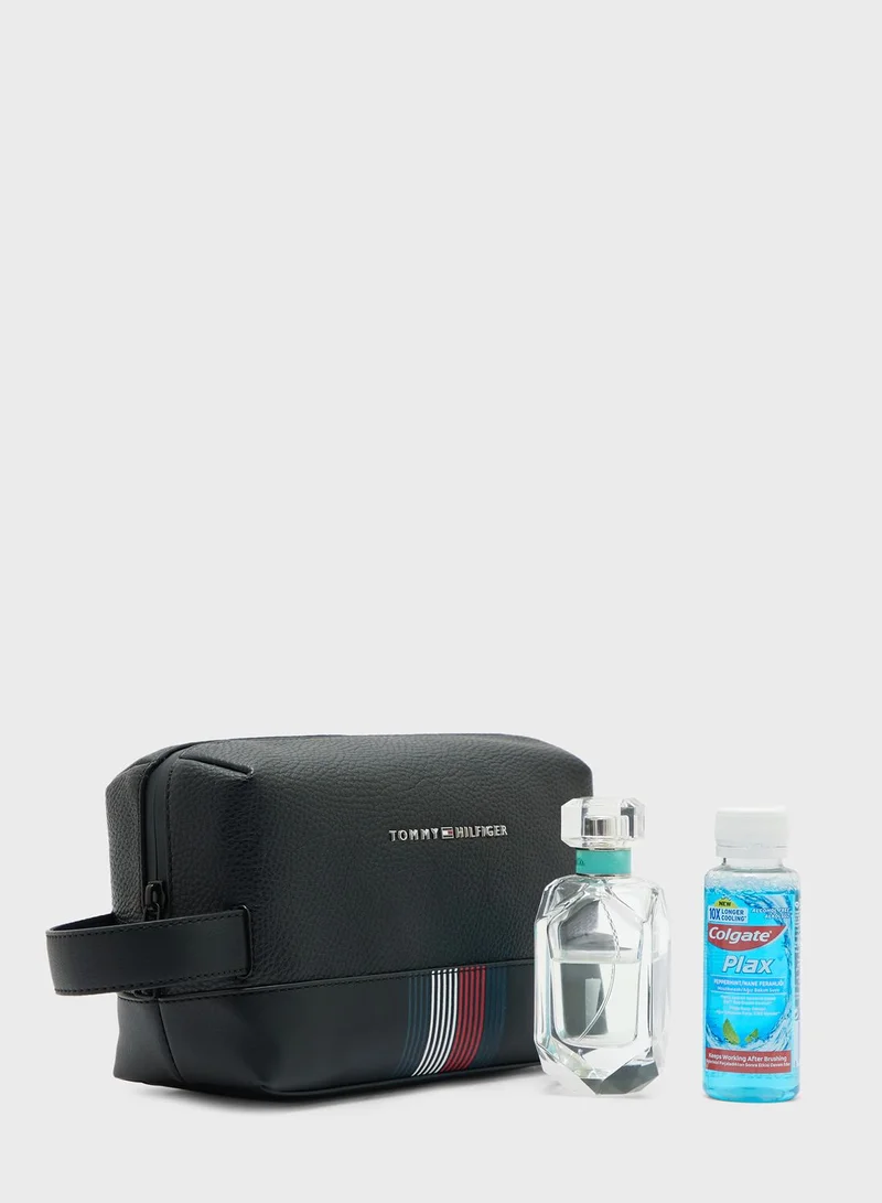 TOMMY HILFIGER Logo Transit Washbag