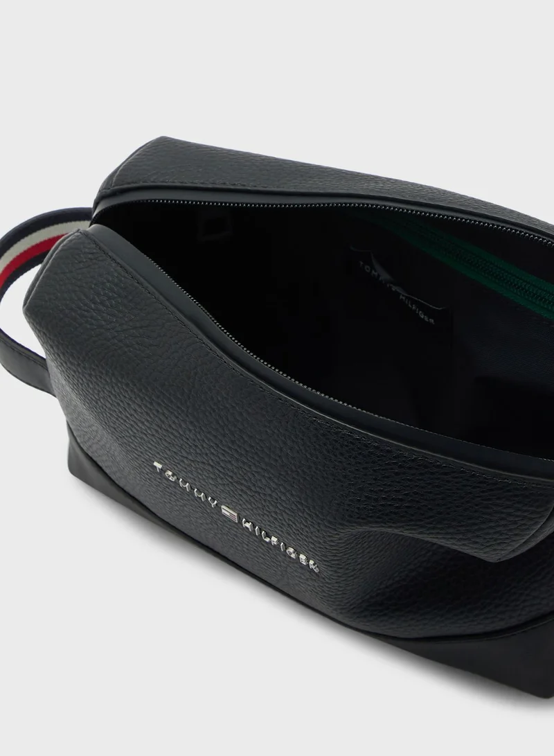 TOMMY HILFIGER Logo Transit Washbag