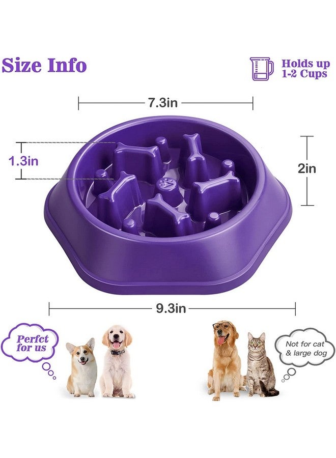 Anti-Chocking Slow Feeding Dog Bowl, Interactive Bloat Stop Bowl Dishes Non-Slide Dog Lick Treat Bowl | Dog Puzzle Bowl (Color As Per Available) - Image 2