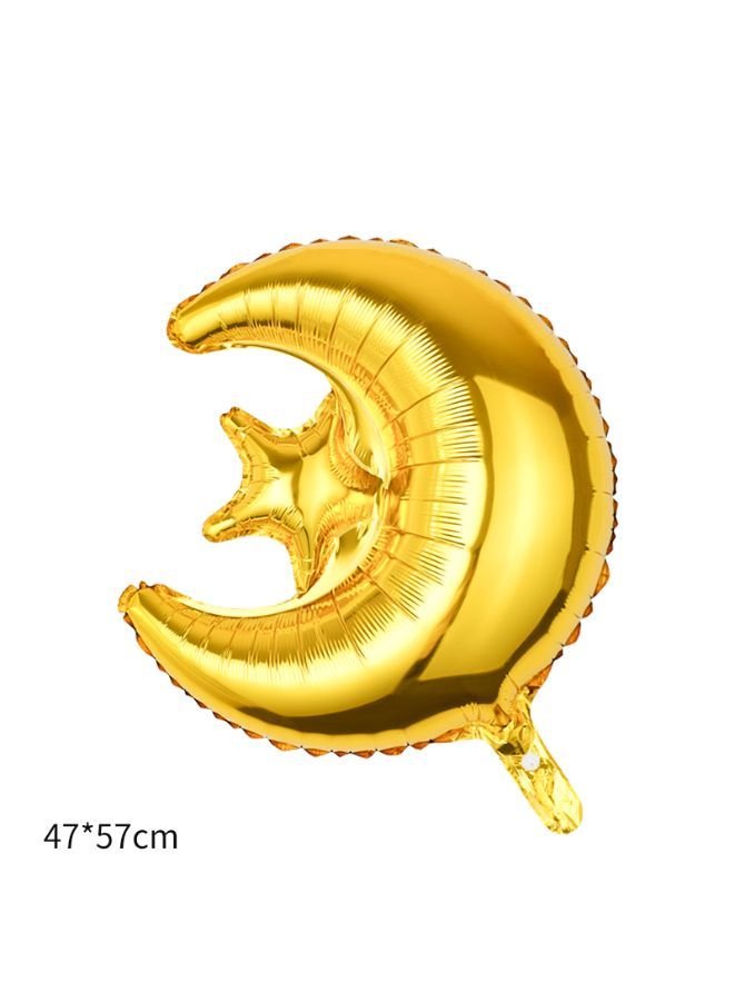 3 pc Birthday Party Balloons Large Size Space Foil Balloon Adult & Kids Party Theme Decorations for Birthday, Anniversary, Baby Shower