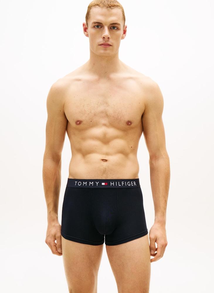 TOMMY HILFIGER 3-Pack TH Original Logo Waistband Trunks - Image 4