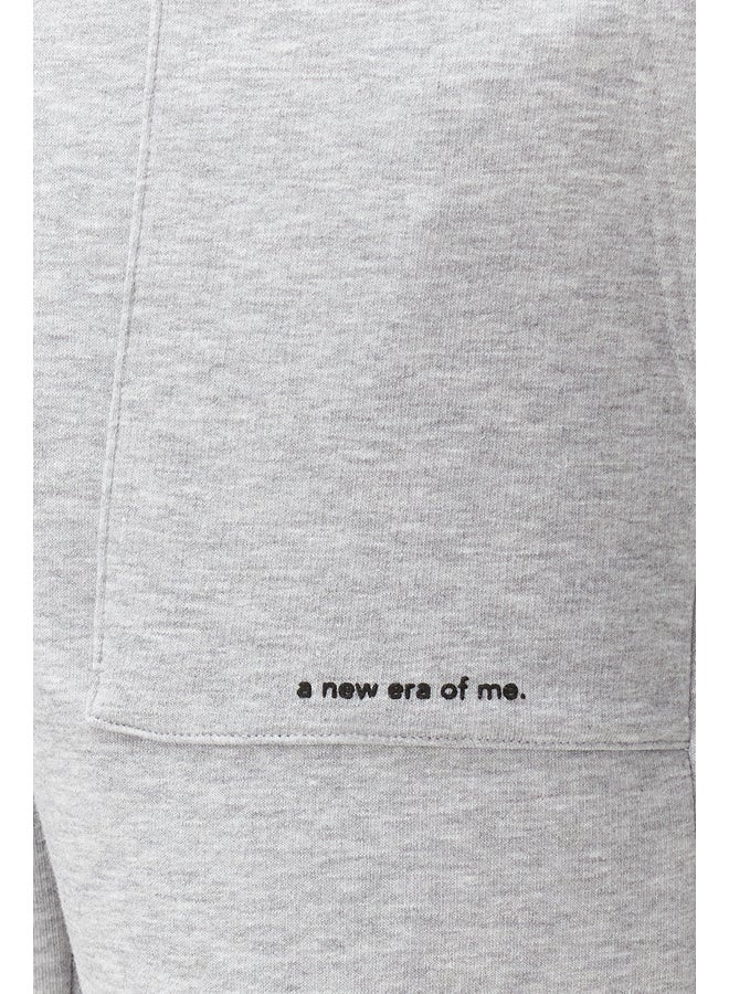 trendyol Men's Regular Cut Text Printed Shorts & Bermuda TMNSS24SR00056  - Image 5
