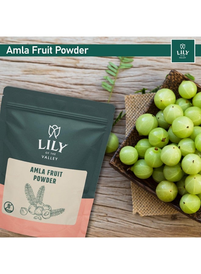 LILY OF THE VALLEY Lily of the Valley Amla Berry Powder (Amalaki) - Ideal for Cooking & Beauty Care - Rich in Antioxidant & Vitamin C - Natural, Vegan & Gluten-Free - Packed in Resealable Pouch (16oz, 453g)  - Image 4