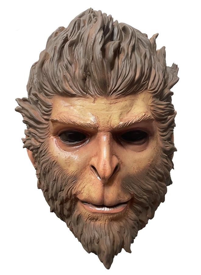 Black Wu Mythology Mask Monkey King Funny Headgear Game COS Props Peripheral - Image 3