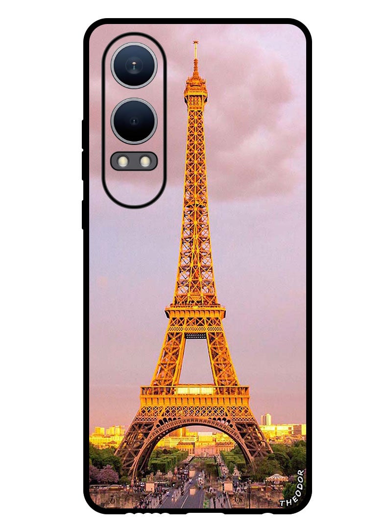 Theodor Protective Case Anti Scratch Shock Proof Bumper Cover For OnePlus Nord CE4 Lite Eiffel Tower - Image 1