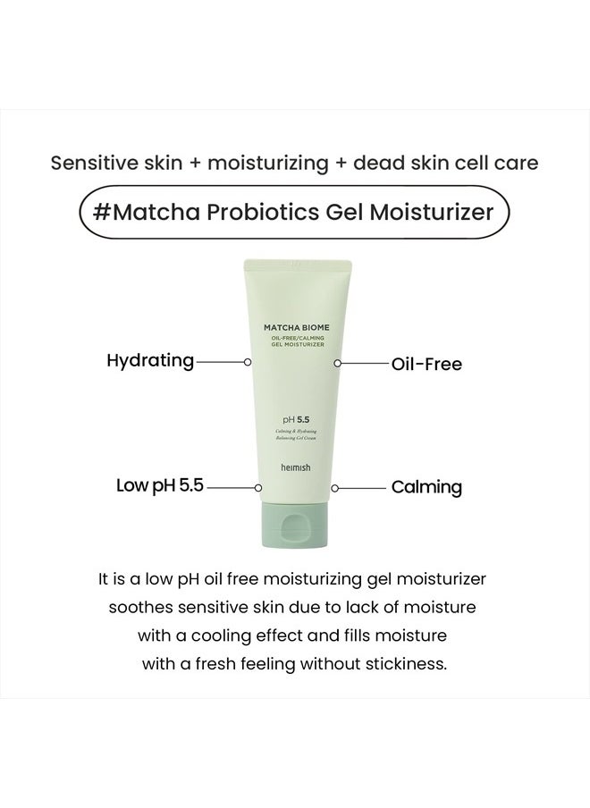 Heimish [heimish] Match Biome Oil-Free Calming Gel Moisturizer 3.38 fl.oz / 100 ml | Oil Free, Pore and Sebum Control | Moisturizing, Cooling Gel Cream, Natural Ingredients, Soothing Cream, Korean Skincare  - Image 3