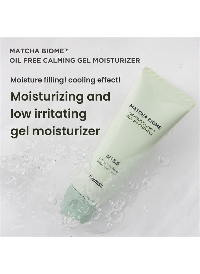 Heimish [heimish] Match Biome Oil-Free Calming Gel Moisturizer 3.38 fl.oz / 100 ml | Oil Free, Pore and Sebum Control | Moisturizing, Cooling Gel Cream, Natural Ingredients, Soothing Cream, Korean Skincare  - Image 2
