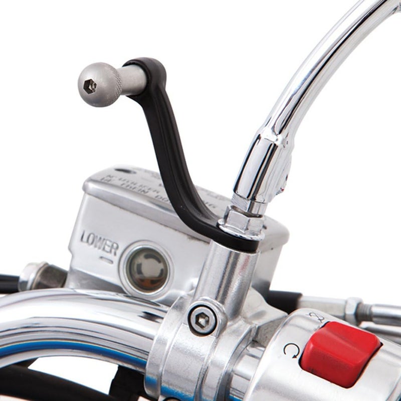 Ciro 50420 Drink Holder - Black Mirror Mount for Harley-Davidson Models - Image 3