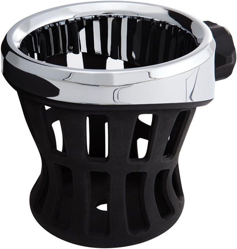 Ciro 50420 Drink Holder - Black Mirror Mount for Harley-Davidson Models - Image 2