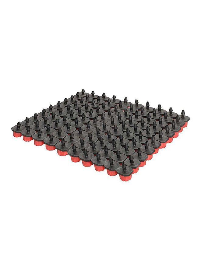Generic 100-Piece Misting Micro Flow Dripper Drip Head Red/Black  - Image 2
