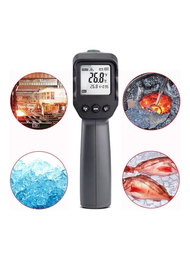 NIBEMINENT Digital Infrared Thermometer Single Laser Non-Contact KM-380 - Image 3