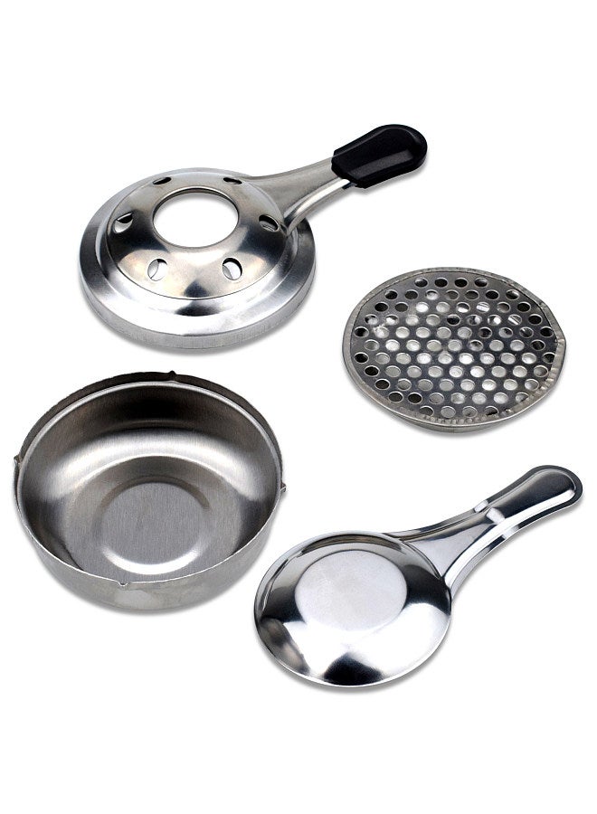 2PCS Frame Adjustable Mini Furnace Stainless Steel Burner for Outdoor Backpacking Picnic Hiking Camping or Household Furnace  - Image 5