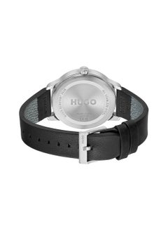 HUGO BOSS HUGO BOSS ROUND ANALOG MEN'S BLACK CASE WATCH - 1530366  - Image 3