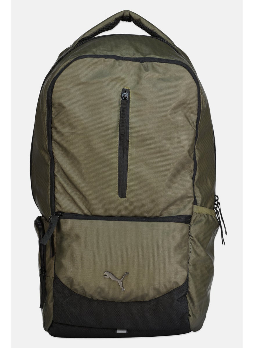 PUMA Men Brand Logo Backpack , Olive  - Image 1