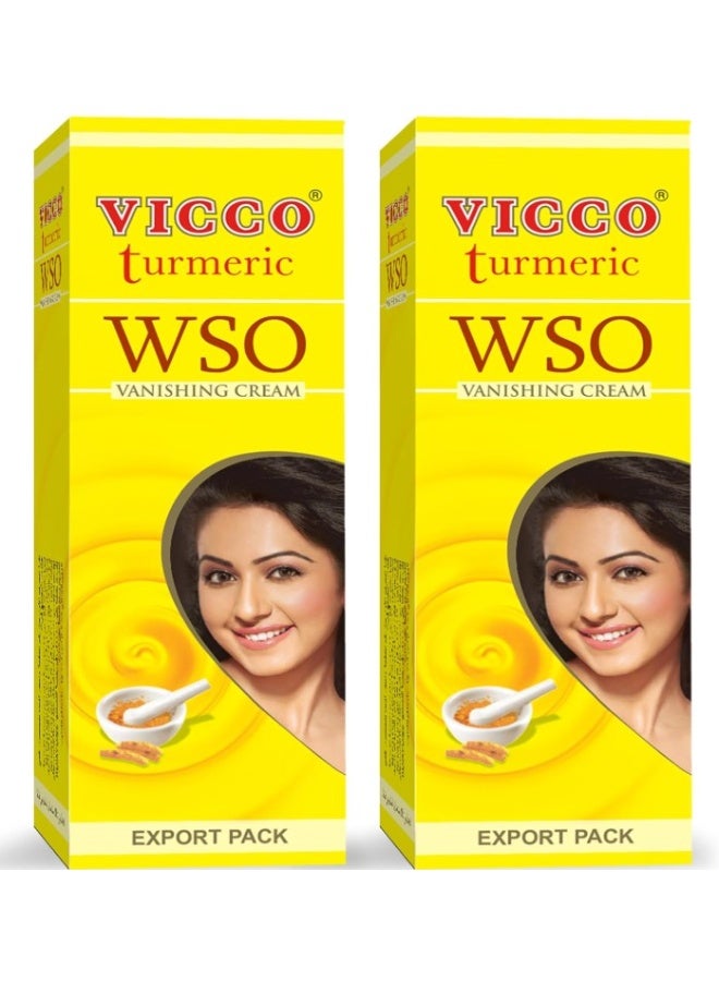 فيكو كريم فيكو تيرمريك WSO للبشرة، مع الكركم، لبشرة صحية ونقية، مناسب لجميع أنواع البشرة، طبيعي 100%، (عبوة من قطعتين × 2.12 أونصة) - Image 1