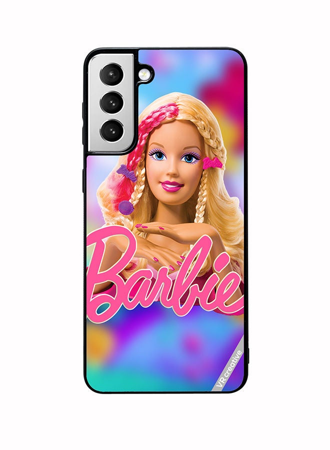 VR CREATIVE Protective Case Cover For Samsung Galaxy S22 Plus 5G Pny Barbie Design Multicolour - Image 1