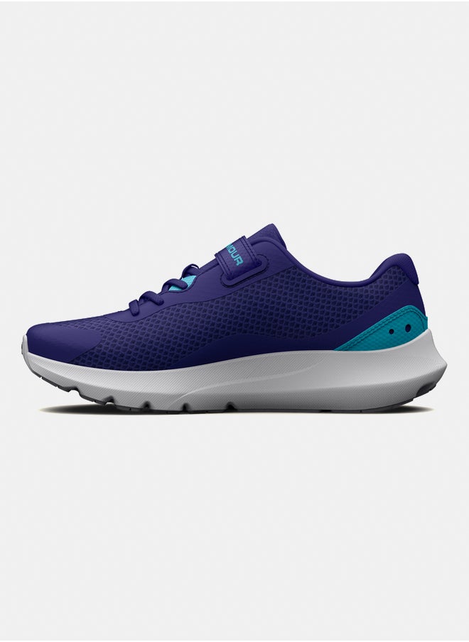 UNDER ARMOUR - Boys' Pre-School Surge 3 AC Running Shoes - Image 1