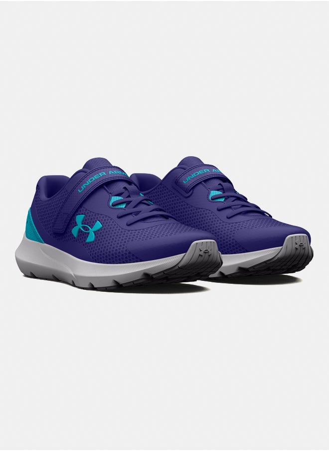 UNDER ARMOUR - Boys' Pre-School Surge 3 AC Running Shoes - Image 1