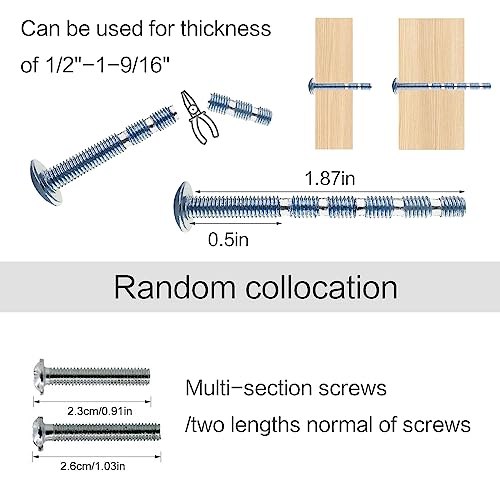 Akstore 6 Pcs Crystal Glass Cabinet Knobs 30mm Diamond Shape Drawer Kitchen Cabinets Dresser Cupboard Wardrobe Pulls Handles (30mm, Clear-Black) - Image 2
