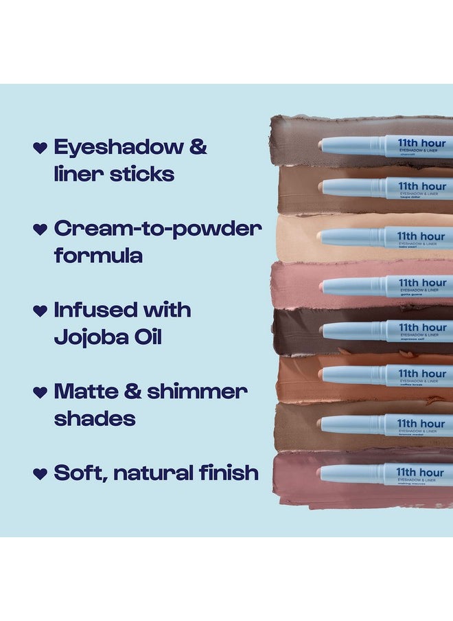 ALLEYOOP ALLEYOOP 11th Hour Cream Eye Shadow Sticks - Taupe Dollar (Matte) - Award-winning Eyeshadow Stick - Smudge-Proof and Crease Proof for Over 11 Hours - Easy-To-Apply and Compact for Travel, 0.05 Oz  - Image 4