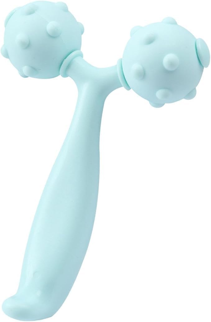 Y-Shaped Facial Massage Roller - Skin Rejuvenation & Neck Muscle Relaxation (MULTICOLOR)