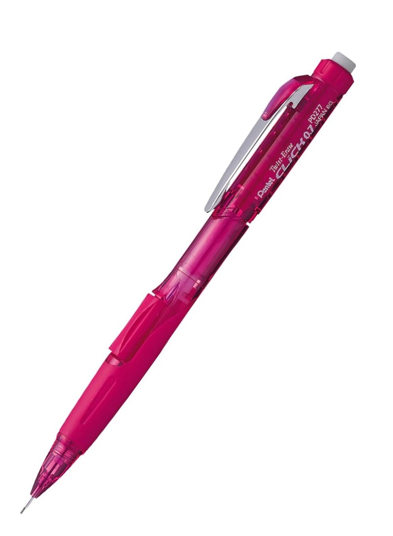 Pentel 4-Piece Mechanical Pencil 0.7mm Tip Pink Body - Image 2