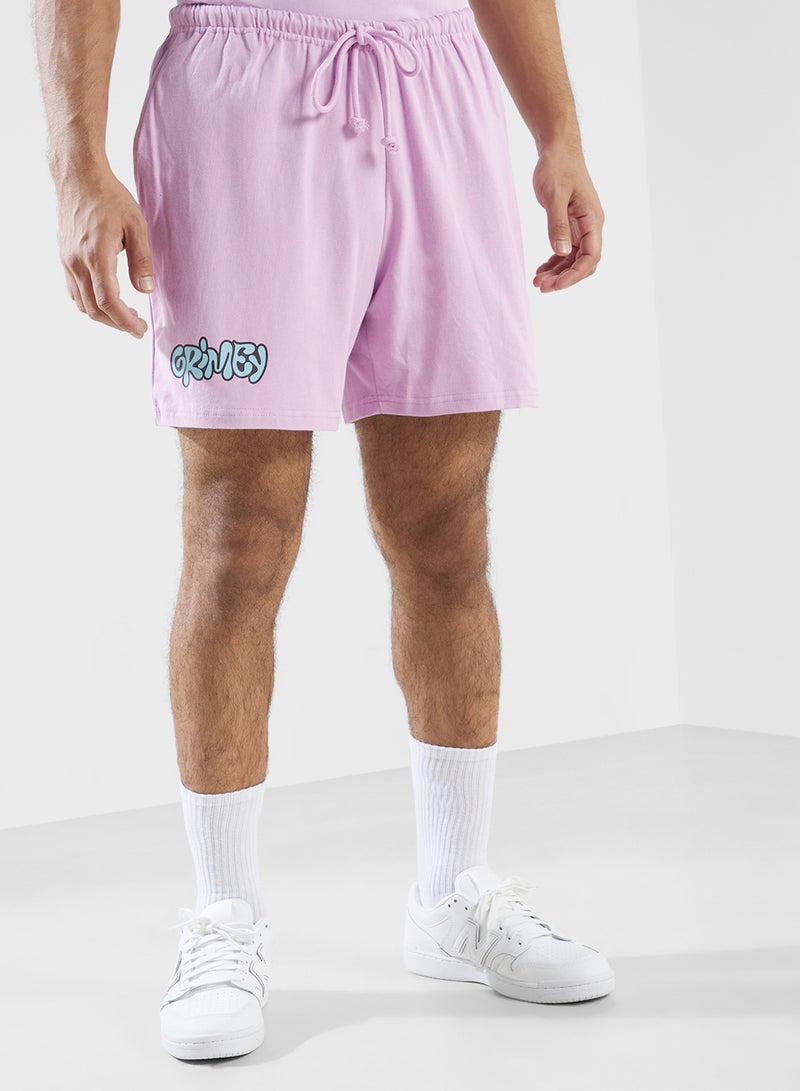 Grimey Bloodsucker Shorts - Image 1