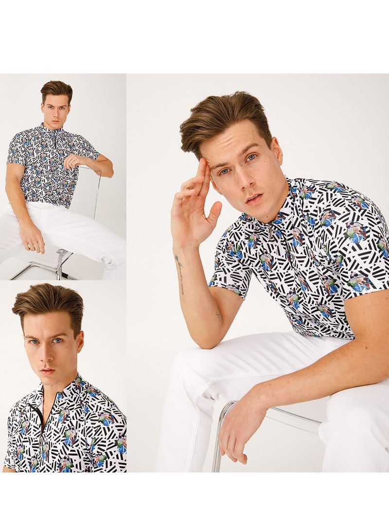 بيج ديزاين تيشيرت مسافر الطبيعة Biggdesign - Image 1