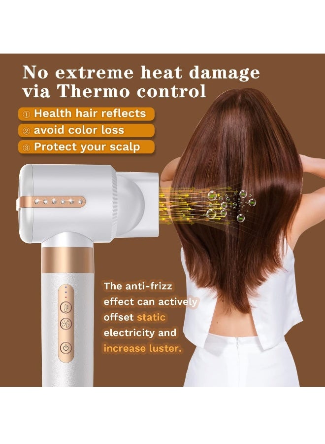 general High-speed seven-in-one hot air comb automatic adsorption curling iron straight curling dual-purpose high-speed hair dryer styling hair dryer - Image 4