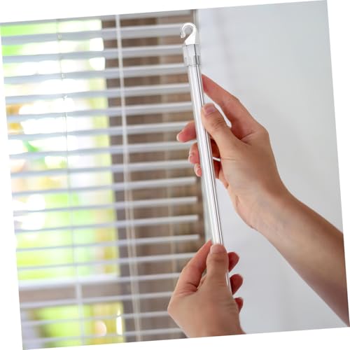 OUNONA Inches 8 Pcs Blind Wand Vertical Blinds Replacement Parts Opener Accessory Vertical Wand Plastic Opener Long Window Stick Tilt Rod - Image 5