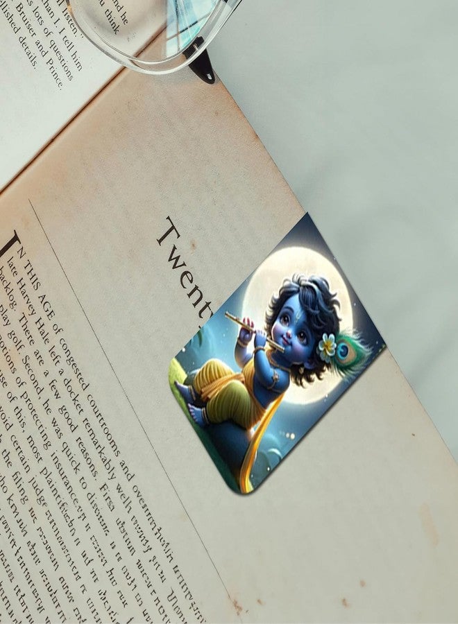 CRAFZO كرافزو (مجموعة من 6) فواصل كتب مغناطيسية للروايات والكتب | إكسسوارات لمحبي الكتب والروايات. هدية للطلاب والأصدقاء. آلهة هندوسية - Image 2