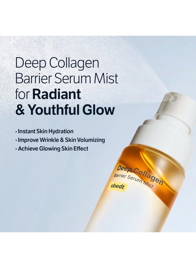 SUNGBOON EDITOR Deep Collagen Barrier Serum Mist | Real Collagen, Multi Peptides, Hydration, Wrinkle Care for Dry Skin, Wrinkles, Korean Moisturizer, Korean Skin Care, Glass Skin Mist - Image 2